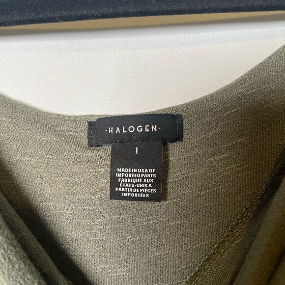 Halogen Olive Drape Tank Top - Picture 3 of 5